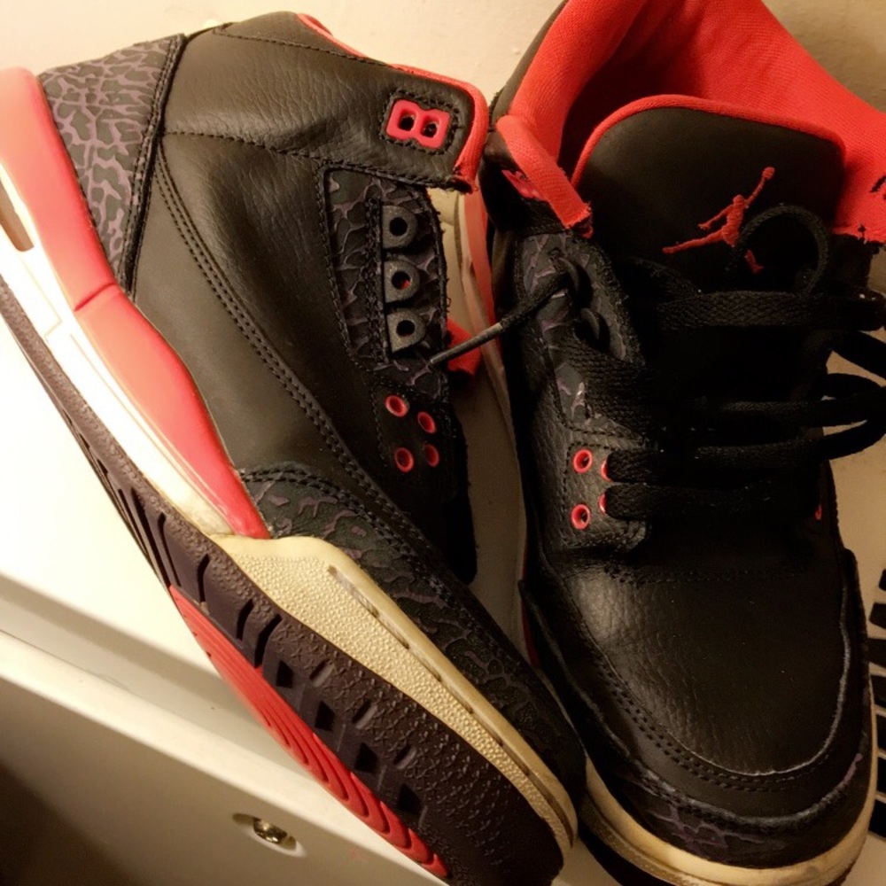 Air Jordan Retro 3 Crimson GS